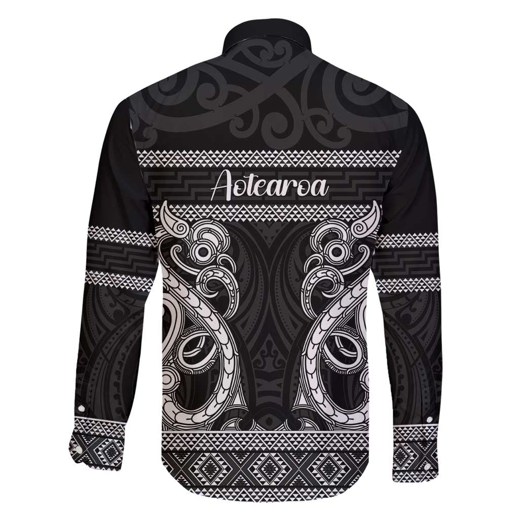 Kia Ora New Zealand Family Matching Short Sleeve Bodycon Dress and Hawaiian Shirt Maori Language Week Pango Taniko Motif - Polynesian Pride