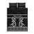 Kia Ora New Zealand Quilt Bed Set Maori Language Week Pango Taniko Motif - Polynesian Pride