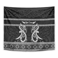 Kia Ora New Zealand Tapestry Maori Language Week Pango Taniko Motif - Polynesian Pride