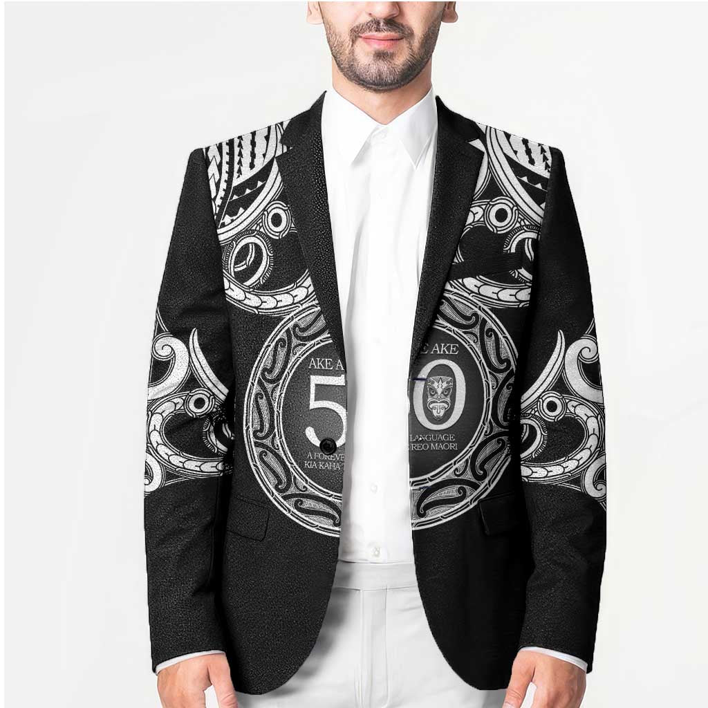 Kia Kaha Te Reo Maori New Zealand Blazer 50th Anniversary Ake Ake Ake - Polynesian Pride