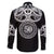 Kia Kaha Te Reo Maori New Zealand Family Matching Off Shoulder Short Dress and Hawaiian Shirt 50th Anniversary Ake Ake Ake - Polynesian Pride