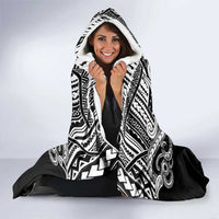 Kia Kaha Te Reo Maori New Zealand Hooded Blanket 50th Anniversary Ake Ake Ake - Polynesian Pride