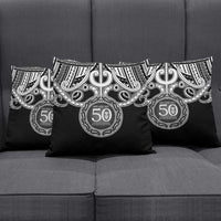 Kia Kaha Te Reo Maori New Zealand Pillow Cover 50th Anniversary Ake Ake Ake - Polynesian Pride