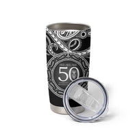 Kia Kaha Te Reo Maori New Zealand Tumbler Cup 50th Anniversary Ake Ake Ake - Polynesian Pride