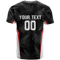 Custom New Zealand Silver Fern Softball T Shirt Go Aotearoa