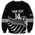 Custom Aotearoa Ice Hockey Sweatshirt NZ Tiki Mascot - Maori Pattern