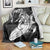 Personalised New Zealand Surfing Blanket Aotearoa Maori Tiki Haka