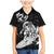 Personalised New Zealand Surfing Family Matching Mermaid Dress and Hawaiian Shirt Aotearoa Maori Tiki Haka
