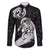 Personalised New Zealand Surfing Family Matching Puletasi and Hawaiian Shirt Aotearoa Maori Tiki Haka