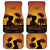 Tokelau ANZAC Day Car Mats Camouflage With Poppies Lest We Forget LT14 - Polynesian Pride
