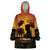 Tokelau ANZAC Day Wearable Blanket Hoodie Camouflage With Poppies Lest We Forget LT14 One Size Yellow - Polynesian Pride