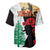 Norfolk Island ANZAC Day Baseball Jersey Pine Tree With Poppies Lest We Forget LT14 - Polynesian Pride