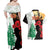 Norfolk Island ANZAC Day Couples Matching Off Shoulder Maxi Dress and Hawaiian Shirt Pine Tree With Poppies Lest We Forget LT14 - Polynesian Pride