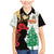 Norfolk Island ANZAC Day Family Matching Mermaid Dress and Hawaiian Shirt Pine Tree With Poppies Lest We Forget LT14 Son's Shirt White - Polynesian Pride