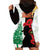 Norfolk Island ANZAC Day Hoodie Dress Pine Tree With Poppies Lest We Forget LT14 - Polynesian Pride