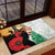 Norfolk Island ANZAC Day Rubber Doormat Pine Tree With Poppies Lest We Forget LT14 - Polynesian Pride