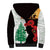 Norfolk Island ANZAC Day Sherpa Hoodie Pine Tree With Poppies Lest We Forget LT14 - Polynesian Pride