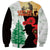 Norfolk Island ANZAC Day Sweatshirt Pine Tree With Poppies Lest We Forget LT14 - Polynesian Pride