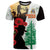 Norfolk Island ANZAC Day T Shirt Pine Tree With Poppies Lest We Forget LT14 White - Polynesian Pride