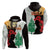 Norfolk Island ANZAC Day Zip Hoodie Pine Tree With Poppies Lest We Forget LT14 - Polynesian Pride