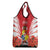 Tonga ANZAC Day Grocery Bag Camouflage With Poppies Lest We Forget