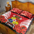 Tonga ANZAC Day Quilt Bed Set Camouflage With Poppies Lest We Forget LT14 - Polynesian Pride