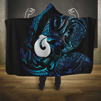 Hei Matau New Zealand Matariki Hooded Blanket NZ Fish Hook Maori Art LT14 - Polynesian Pride