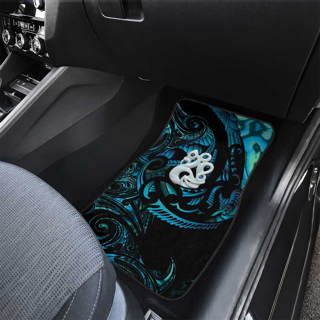 Manaia New Zealand Matariki Car Mats NZ Paua Shell Maori Art LT14 - Polynesian Pride