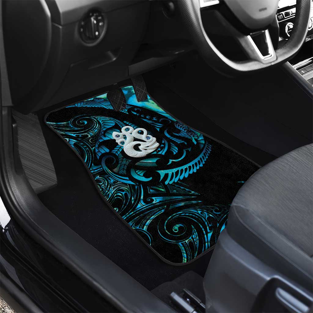 Manaia New Zealand Matariki Car Mats NZ Paua Shell Maori Art LT14 - Polynesian Pride