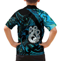 Manaia New Zealand Matariki Hawaiian Shirt NZ Paua Shell Maori Art