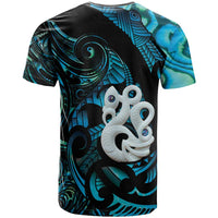 Manaia New Zealand Matariki T Shirt NZ Paua Shell Maori Art