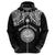 Custom Marshall Islands Hoodie Black Polynesian Tribal Mix Coat of Arms LT14 - Polynesian Pride