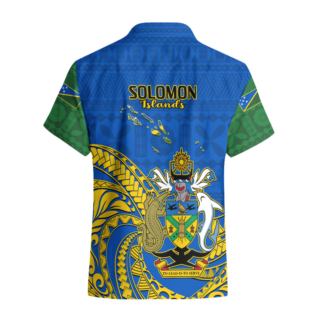 Polynesian Pride Independence Day Solomon Islands Hawaiian Shirt Happy 45th Anniversary LT14 - Polynesian Pride