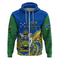 Polynesian Pride Independence Day Solomon Islands Hoodie Happy 45th Anniversary LT14 - Polynesian Pride