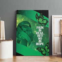World Mental Health Awareness Month Canvas Wall Art Warriors Brave Strong Galaxy Vibes