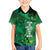Personalised World Mental Health Awareness Month Family Matching Off Shoulder Short Dress and Hawaiian Shirt Warriors Brave Strong Galaxy Vibes