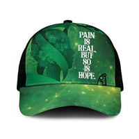 World Mental Health Awareness Month Mesh Trucker Cap Warriors Brave Strong Galaxy Vibes - Polynesian Pride