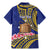 Personalised Tokelau Tokehega Day Family Matching Mermaid Dress and Hawaiian Shirt Tokelauan Tatau Flag Color - Polynesian Pride
