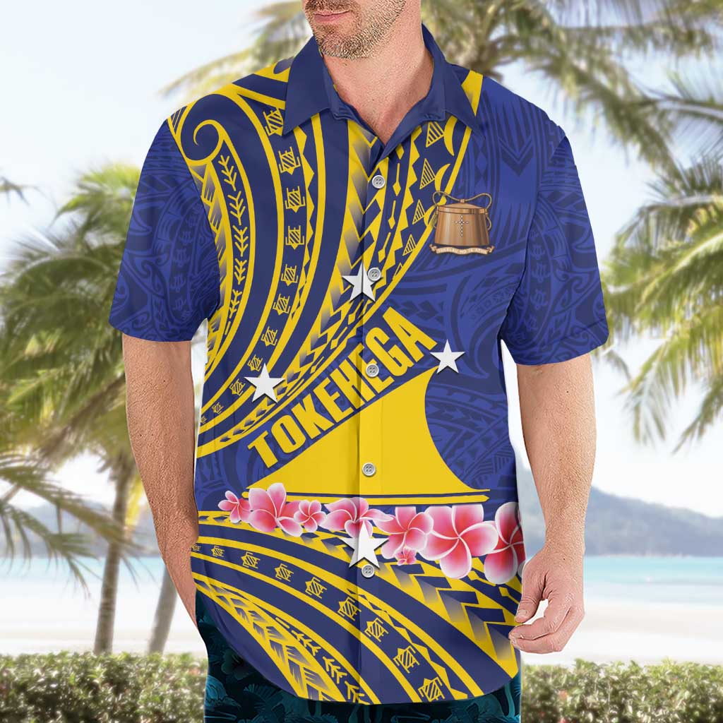 Personalised Tokelau Tokehega Day Hawaiian Shirt Tokelauan Tatau Flag Color - Polynesian Pride