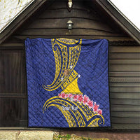 Personalised Tokelau Tokehega Day Quilt Tokelauan Tatau Flag Color - Polynesian Pride