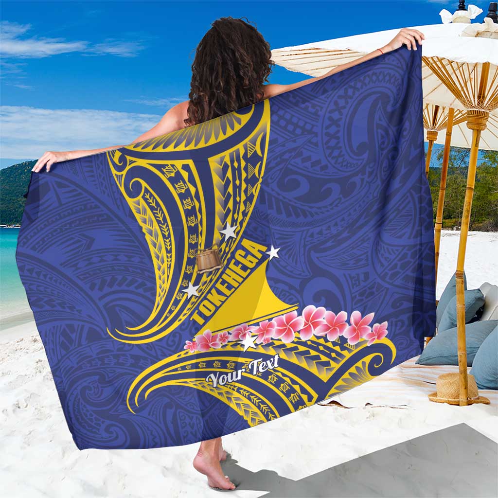 Personalised Tokelau Tokehega Day Sarong Tokelauan Tatau Flag Color - Polynesian Pride