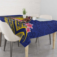 Personalised Tokelau Tokehega Day Tablecloth Tokelauan Tatau Flag Color - Polynesian Pride