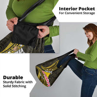 Personalised Tokelau Tokehega Day Grocery Bag Tokelauan Tatau Black Color - Polynesian Pride