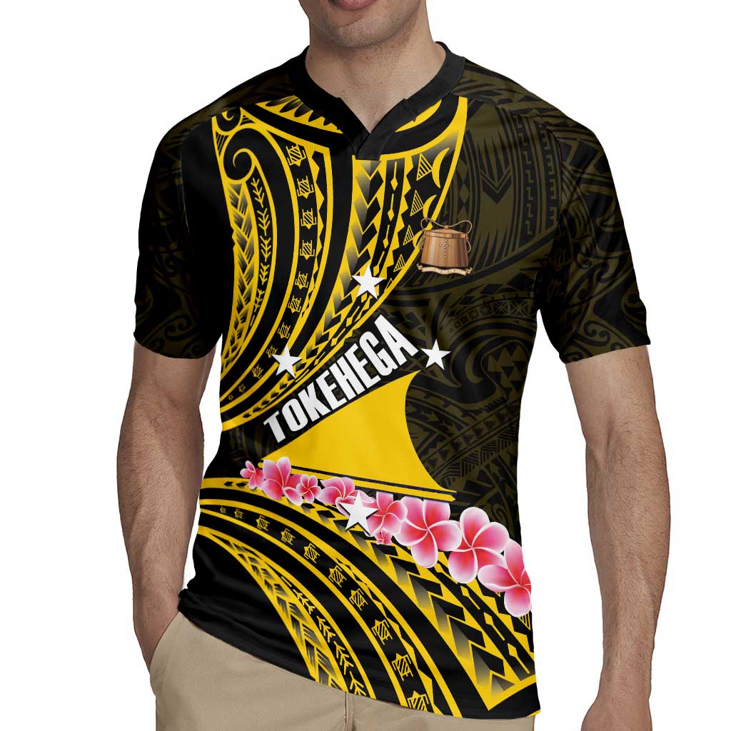 Personalised Tokelau Tokehega Day Rugby Jersey Tokelauan Tatau Black Color - Polynesian Pride
