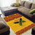 Personalised Tufi Tapa and Tattoo Festival Area Rug PNG Oro Butterfly Tapa Pattern - Polynesian Pride