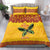 Personalised Tufi Tapa and Tattoo Festival Bedding Set PNG Oro Butterfly Tapa Pattern - Polynesian Pride
