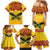 Personalised Tufi Tapa and Tattoo Festival Family Matching Mermaid Dress and Hawaiian Shirt PNG Oro Butterfly Tapa Pattern - Polynesian Pride