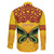 Personalised Tufi Tapa and Tattoo Festival Family Matching Mermaid Dress and Hawaiian Shirt PNG Oro Butterfly Tapa Pattern - Polynesian Pride
