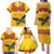 Personalised Tufi Tapa and Tattoo Festival Family Matching Puletasi and Hawaiian Shirt PNG Oro Butterfly Tapa Pattern - Polynesian Pride