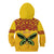 Personalised Tufi Tapa and Tattoo Festival Kid Hoodie PNG Oro Butterfly Tapa Pattern - Polynesian Pride